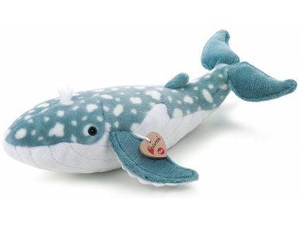 Peluche baleine 42 cm - classic aquatique - trudi - 29113