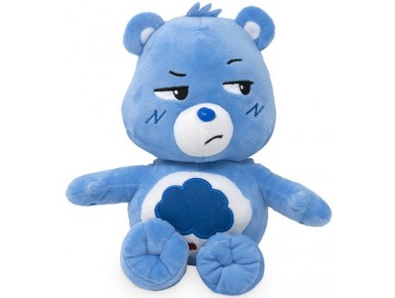 PELUCHE BISOUNOURS BLEU - TOURONCHON 28 CM - DOUDOU LICENCE