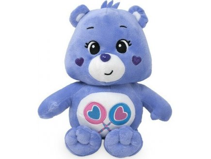 PELUCHE BISOUNOURS MAUVE - TOUGENTILLE 28 CM - DOUDOU LICENCE