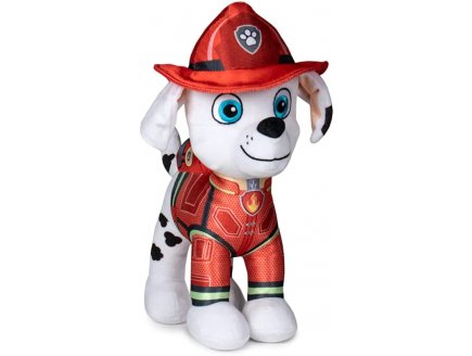 Peluche chien Marcus 29 cm - Pat' Patrouille le film - Peluche licence Serie the Movie