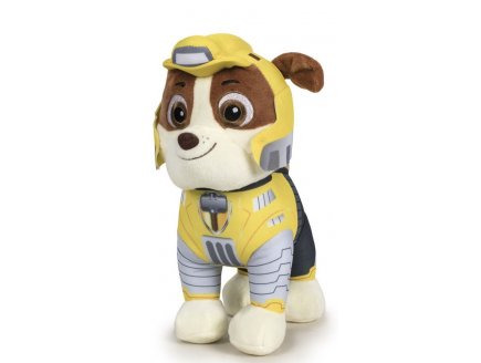 PELUCHE CHIEN RUBEN 19 CM - PAT' PATROUILLE MIGHTY PUPS - PELUCHE LICENCE