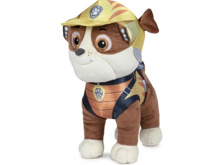 PELUCHE CHIEN RUBEN 26 CM - PAT' PATROUILLE DINO RESCUE - PELUCHE LICENCE PAW PATROL