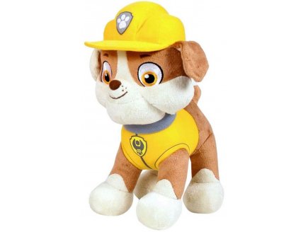 PELUCHE CHIEN RUBEN 38 CM - PAT' PATROUILLE - PELUCHE LICENCE PAW PATROL