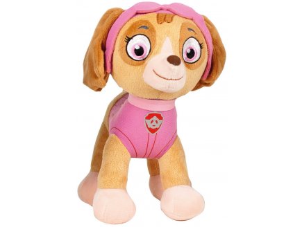 PELUCHE CHIEN STELLA 38 CM - PAT' PATROUILLE - PELUCHE LICENCE PAW PATROL