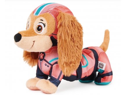 Peluche chienne Liberty 27 cm - pat' patrouille le film - peluche licence paw patrol the movie