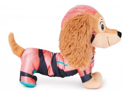 Peluche chienne Liberty 27 cm - pat' patrouille le film - peluche licence paw patrol the movie