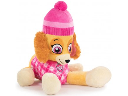PELUCHE CHIENNE STELLA COUCHE 50 CM - PAT' PATROUILLE - PELUCHE LICENCE PAW PATROL