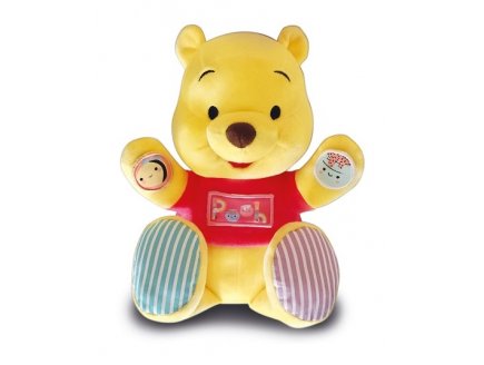 PELUCHE D'ACTIVITES WINNIE L'OURSON : JOUE ET APPRENDS - DISNEY CLEMENTONI - 52395