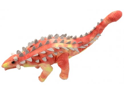 PELUCHE DINOSAURE ANKYLOSAURUS 35 CM - WILD PLANET - K8359