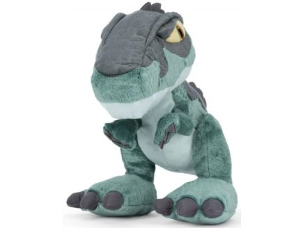 PELUCHE DINOSAURE T-REX VERT 27 CM - JURASSIC WORLD - DINO TYRANNOSAURE - PELUCHE LICENCE