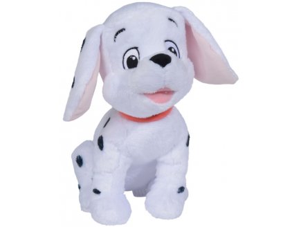 PELUCHE DISNEY 101 DALMATIENS CHIEN BLANC ET NOIR ROLLY 33 CM - NICOTOY