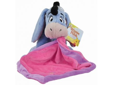 Peluche Disney bourriquet 26 cm avec mouchoir - nicotoy - peluche licence