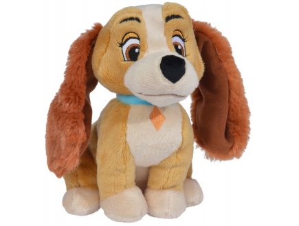 PELUCHE DISNEY : CHIEN MISS LADY 37 CM - BELLE ET LE CLOCHARD - NICOTOY