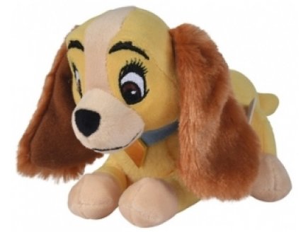 PELUCHE DISNEY CHIENNE MISS LADY 29 CM - BELLE ET LE CLOCHARD - NICOTOY