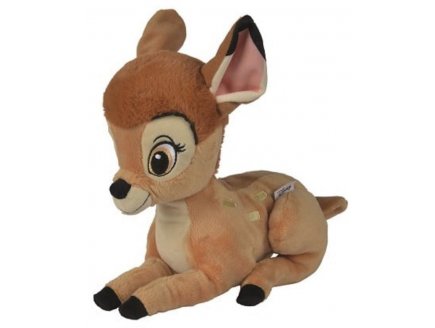 Peluche disney faon brun bambi 17 cm - nicotoy