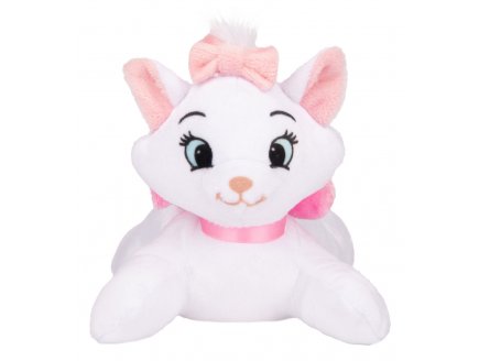 Peluche Disney les Aristochats chat blanc Marie 20 cm - Doudou licence collection