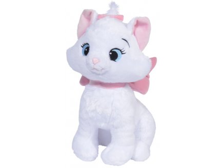 PELUCHE DISNEY LES ARISTOCHATS CHAT BLANC MARIE 37 CM - NICOTOY