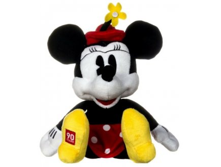 PELUCHE DISNEY : MINNIE 90me ANNIVERSAIRE 34 CM - PELUCHE LICENCE COLLECTOR