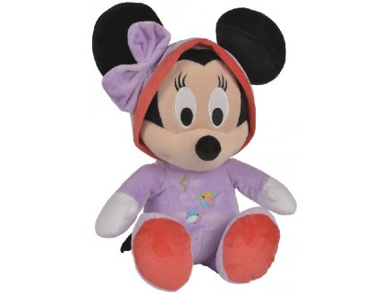 PELUCHE DISNEY MINNIE EN GRENOUILLERE VIOLETTE 49 CM - NICOTOY