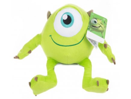 Peluche Disney Monstres et Cie et Monstres Academy : Bob Razowski 20 cm - Doudou Licence
