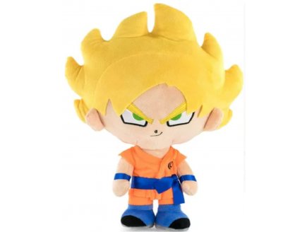 Peluche Dragon Ball Z : Son Goku Super Saiyan 26 cm - Peluche licence manga