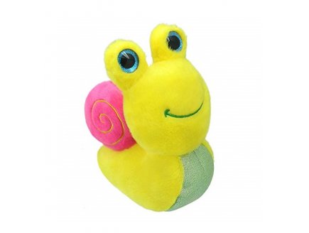 PELUCHE ESCARGOT AVEC GROS YEUX 18 CM - WILD PLANET - K8506