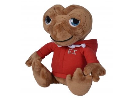 Peluche Extraterrestre E.T 40 cm Avec veste rouge - Doudou Licence - Nicotoy
