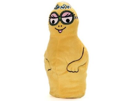 PELUCHE GEANTE BARBAPAPA JAUNE : BARBOTINE 60 CM - GRANI & PARTNERS - 06306J