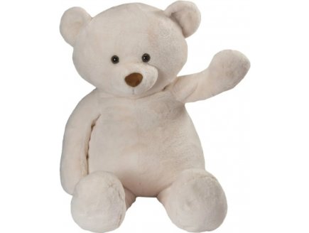 PELUCHE GEANTE OURS BEIGE 1 METRE - GRAND OURS SAM - NICOTOY