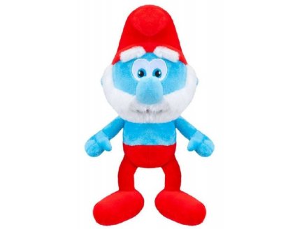Peluche Grand Schtroumpf 35 cm - Doudou licence : Collection Schtroumpf
