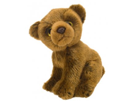 PELUCHE GRIZZLY 18 CM - OURS BRUN - WILD WATCHERS - WILD REPUBLIC - 10244