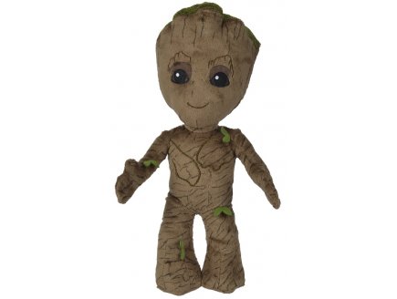 PELUCHE JEUNE GROOT MARRON 33 CM - MARVEL - DC - DOUDOU LICENCE