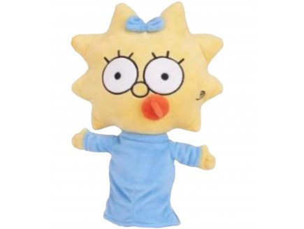 Peluche Les Simpsons : B�b� Maggie 24 cm - Doudou licence Simpson