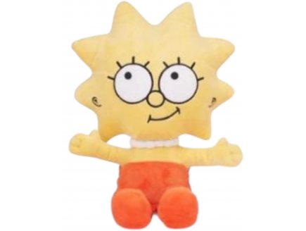 Peluche Les Simpsons : Lisa 27 cm - Doudou licence Simpson