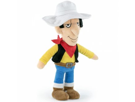 Peluche Lucky Luke 37 cm - Peluche licence collection BD - Hros de Bande Dessine