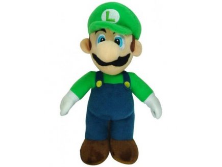 PELUCHE LUIGI 30 CM - PELUCHE LICENCE SUPER MARIO NINTENDO