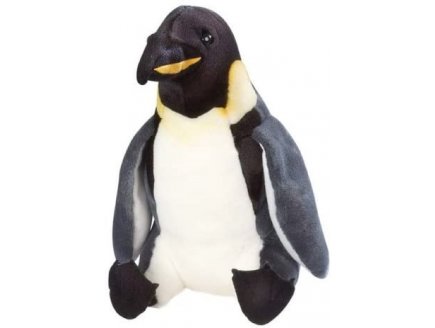 PELUCHE MANCHOT EMPEREUR 30 CM - PINGOUIN - CUDDLEKINS - WILD REPUBLIC - 81068