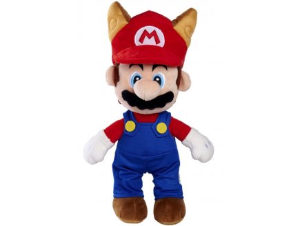 PELUCHE MARIO BROS CHAT 35 CM - DOUDOU SUPER MARIO - PELUCHE LICENCE OFFICIELLE NINTENDO