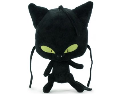 PELUCHE MIRACULOUS : PLAGG 29 CM - CHAT NOIR - PELUCHE LICENCE