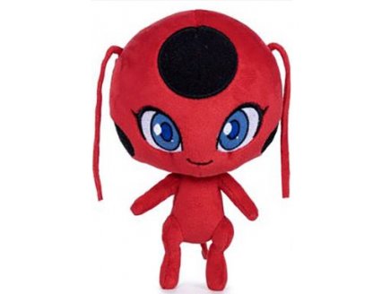 PELUCHE MIRACULOUS : TIKKI KWAMI 29 CM - COCCINELLE - PELUCHE LICENCE