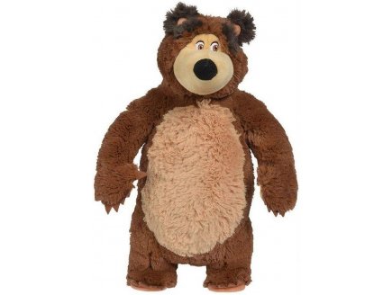 PELUCHE OURS MICHKA 46 CM - MASHA - PELUCHE LICENCE