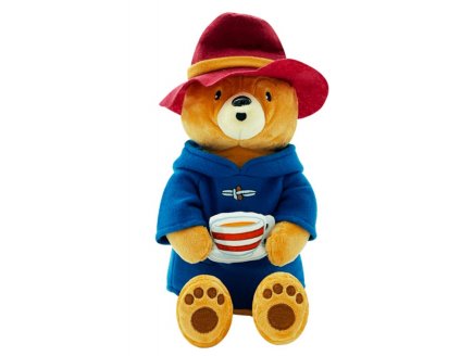 Peluche Ours Paddington 37 cm avec tasse - Doudou licence
