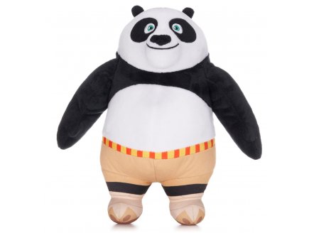 Peluche Panda Po Ping 29 cm collection Kung Fu Panda 4 - Doudou enfant - Peluche licence