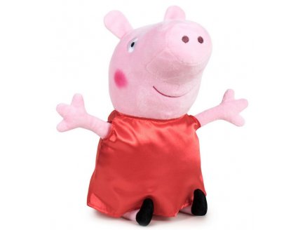 PELUCHE PEPPA PIG 31 CM - PELUCHE LICENCE PEPPA LE COCHON