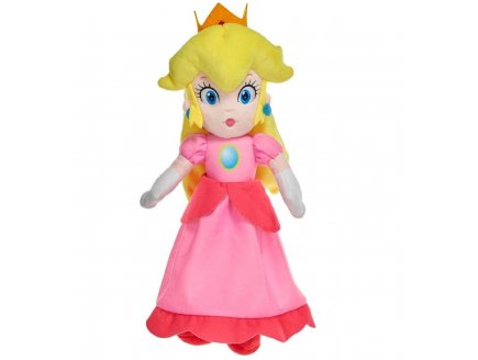 Peluche Princesse Peach 38 cm - Doudou licence Super Mario Nintendo