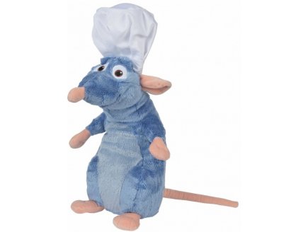 PELUCHE RAT REMY CHEF DE CUISINE 80 CM - RATATOUILLE - NICOTOY - GRAND DOUDOU LICENCE DISNEY XL