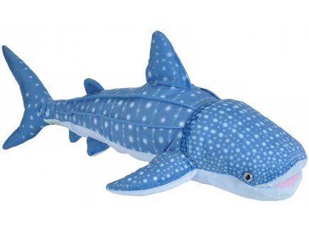 PELUCHE REQUIN BALEINE 64 CM - CUDDLEKINS - WILD REPUBLIC - 21472