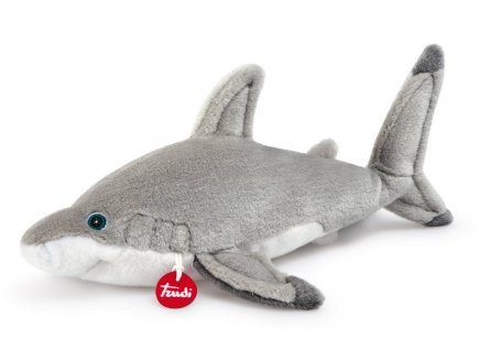 PELUCHE REQUIN BLEU 40 CM - CLASSIC AQUATIQUE - TRUDI - 26772