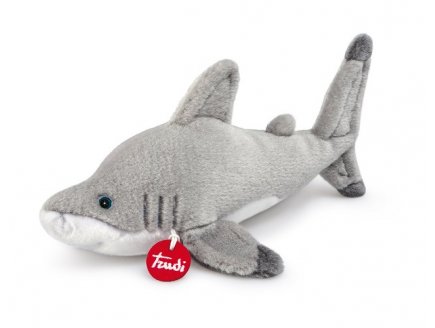 PELUCHE REQUIN GRIS 30CM - CLASSIC AQUATIQUE - TRUDI - 26771