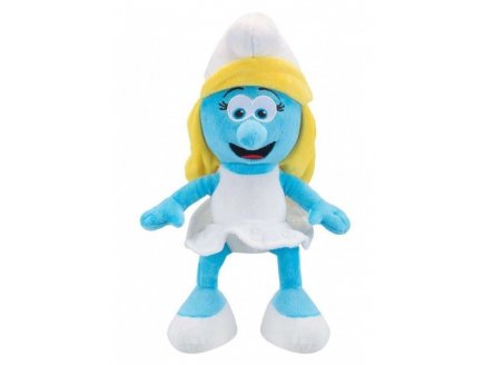 Peluche Schtroumpfette 44 cm - Doudou Licence : Collection Schtroumpf